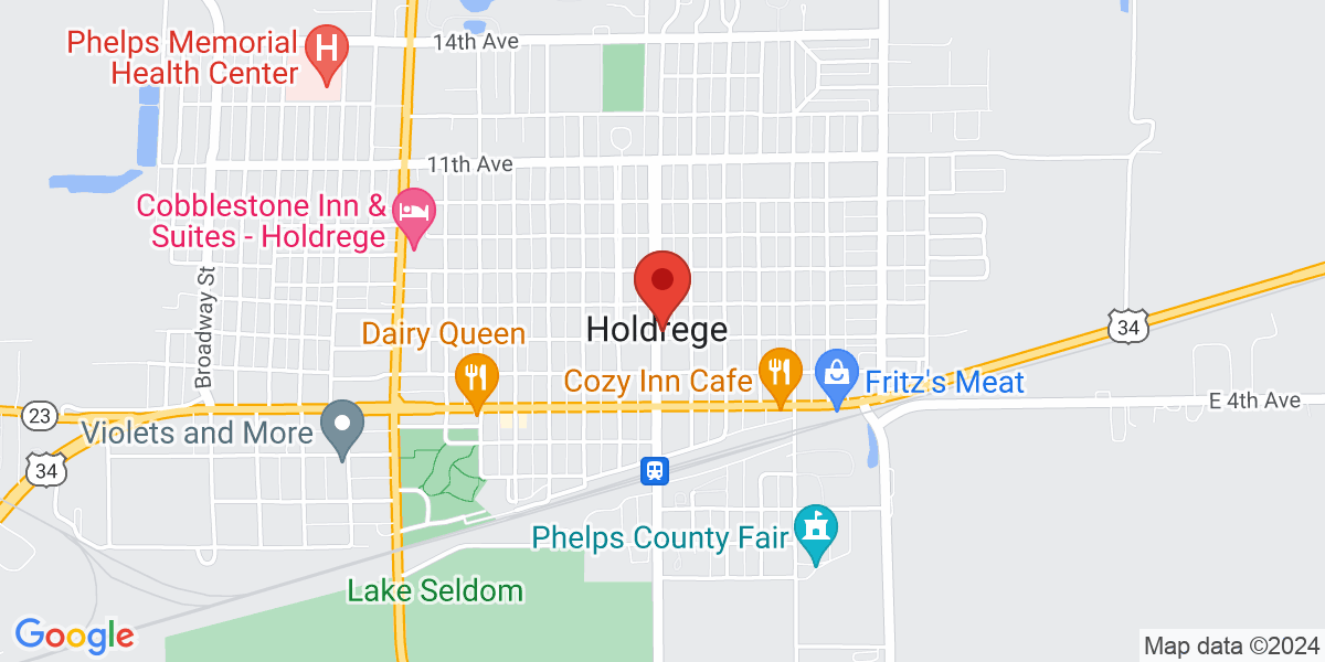 Map of Holdrege Area Public Library
